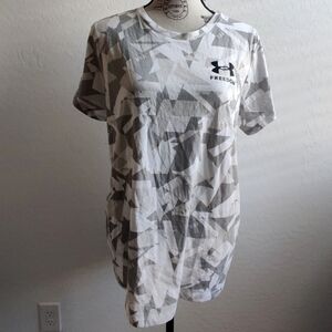 Under Armour Gray Camo Short Sleeve Tee